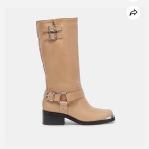 New Dolce Vita Evi Boots in Camel Leather Size 9